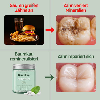 Baumkau - Zahnpasta Tabs
