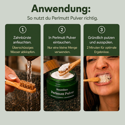 Baumkau - Perlmutt Pulver