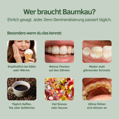 Baumkau - Zahnpasta Tabs
