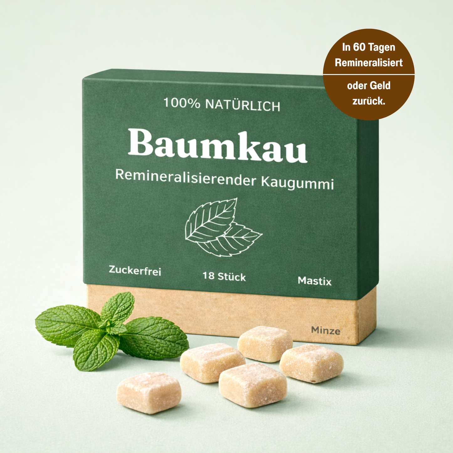 Baumkau - Frische Minze