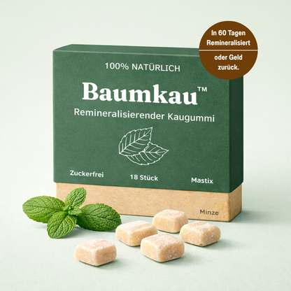 Baumkau™ - Remineralisierender Kaugummi