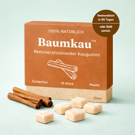 Baumkau™ - Remineralisierender Kaugummi (Zimt)