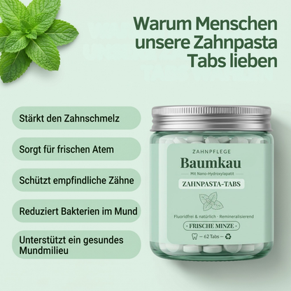 Baumkau - Zahnpasta Tabs